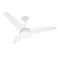 Ventilador de Teto Venti-Delta Ideal Led com 3 Pás Branco