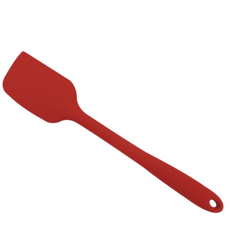 Conjunto 7 (sete) utensílios de Silicone com Pinça - Vermelho