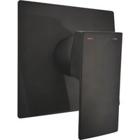 Acabamento Registro Jiwi Monocomando Deca Chuveiro Preto Fosco