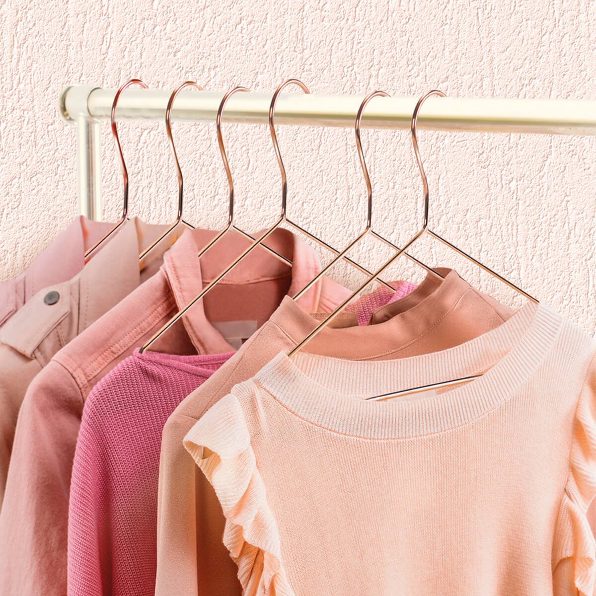 roupa rose gold