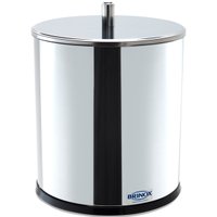 Lixeira Inox Com Tampa Brinox Lixeira Para Banheiro Cozinha