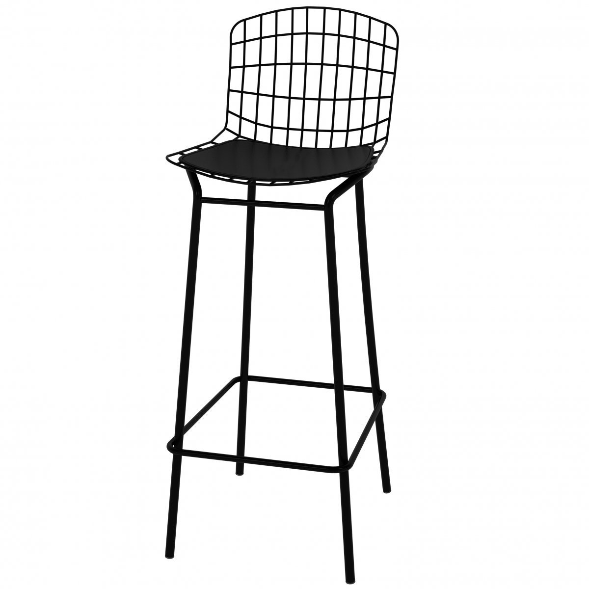 Banqueta Bertoia Pintada PB22 - Pozza - Colombo