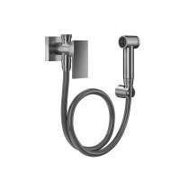 Ducha Higiênica Docol New Edge 925670 com Flexível de 1,20m Grafite Escovado