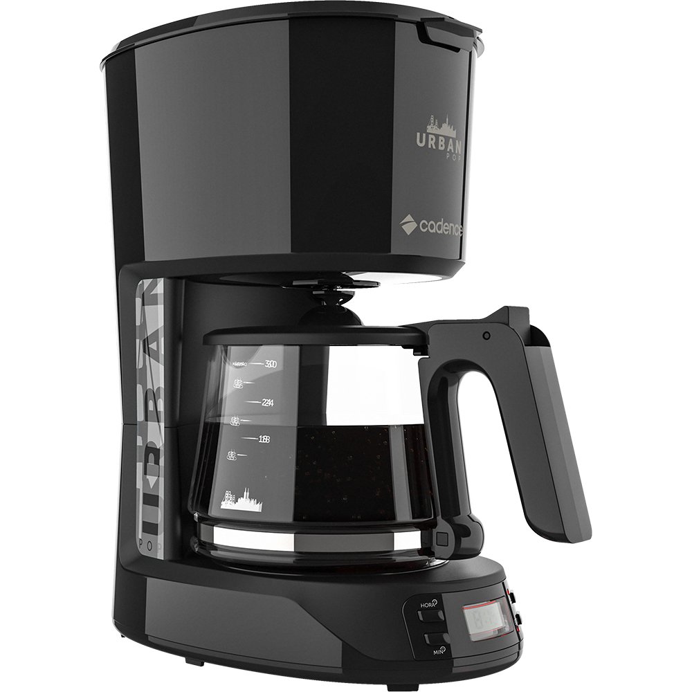 Cafeteira Elétrica Cadence Urban Pop Programável Preto 110v - Caf710