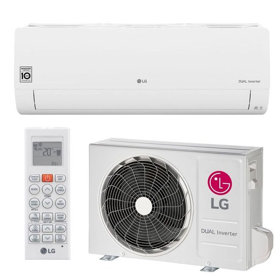 Ar-Condicionado Split LG Dual Inverter Voice 12000 BTUs Frio