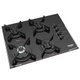 Cooktop Dako Glass 4 Bocas Tripla Chama Grades Em Aço Fundido