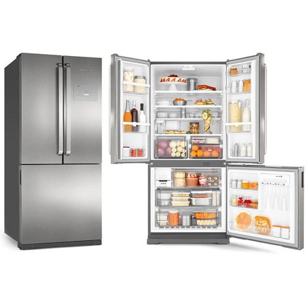 Refrigerador Brastemp Side By Side Inverse 540 L Inox 220v