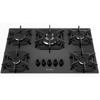 Cooktop Mueller 5 Bocas com Queimador Tripla Chama WK26 60.1270.004 - Preto