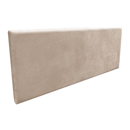 Cabeceira Painel Clean Cama Box Casal 140 cm Suede - D'Rossi