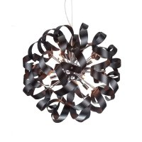 Lustre Pendente Quality Tuft ZW226 Preto G9 Bivolt