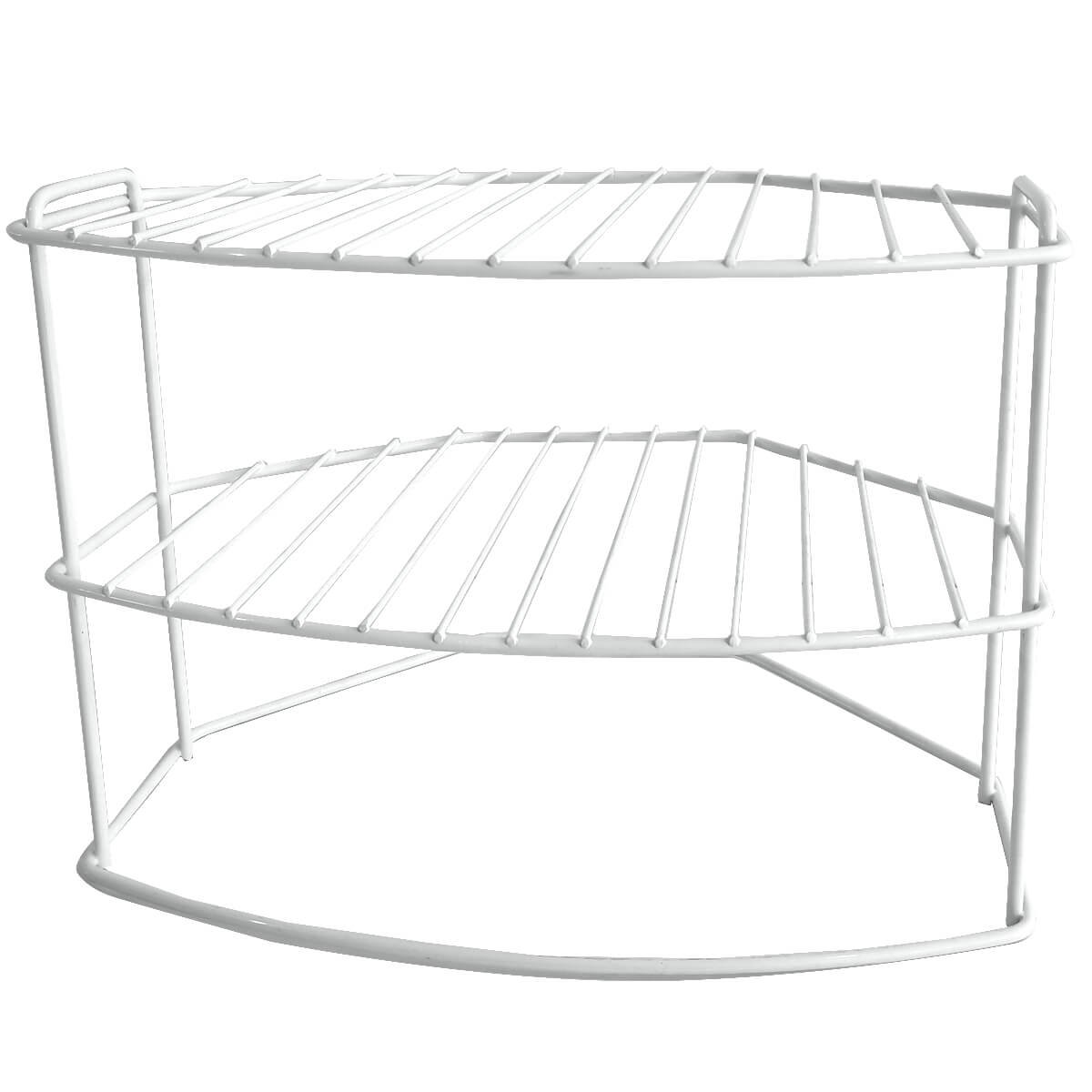 Suporte Organizador De Armario Porta Pratos Vertical Aramado Branco Colombo