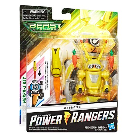 Figura Básica Power Rangers Jack Beastbot - Hasbro