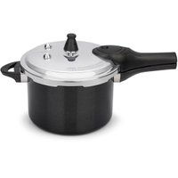 Panela de  Pressão com Trava de Segurança 4,2L Preta Pequena Pressure Brinox