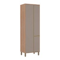 Armário Torre Luciane Yara Despenseiro 3 Portas 70cm