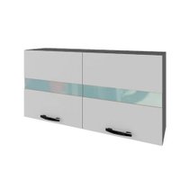 Armário Iris 2 Portas Com Vidro 120 Cm 61437 1426 Indekes