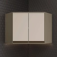 Armário de Canto Obliquo 2 Portas 79cm Connect Henn