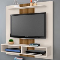 Painel para TV Até 47 Polegadas 2075550 Gama Off White - Bechara Móveis
