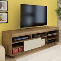Rack Para Tv Até 60 Polegadas Treviso Flex Pinho/off White - Artely