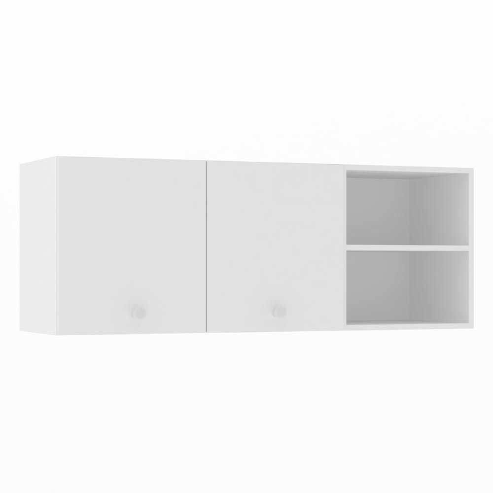 Armario Aereo Cozinha 2 Portas 1 Prateleira 600021 Branco Manfroi Colombo