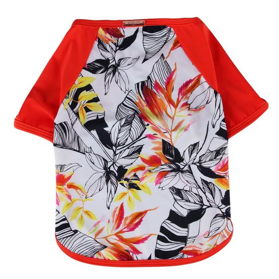 Camiseta Para Cachorro Camisa Pet Roupa Proteção Solar Dog