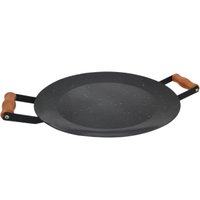 Disco Chapa Para Bife Bifeira De Aço Cabo Madeira Qualinox