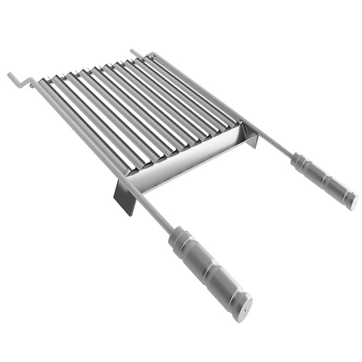 Grelha Profissional Para Churrasco Em Aco Inox Com Coletor Gordura Colombo A grelha bandeja, é feita em aço inox de elevada durabilidade e chapa com espessura de 1,2 mm. grelha profissional para churrasco em aco inox com coletor gordura