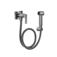 Ducha Higiênica Docol DocolStillo 823770 com Flexível de 1,20m Grafite Escovado