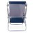 Cadeira Reclinável 5 Posições Alumínio Plus Azul