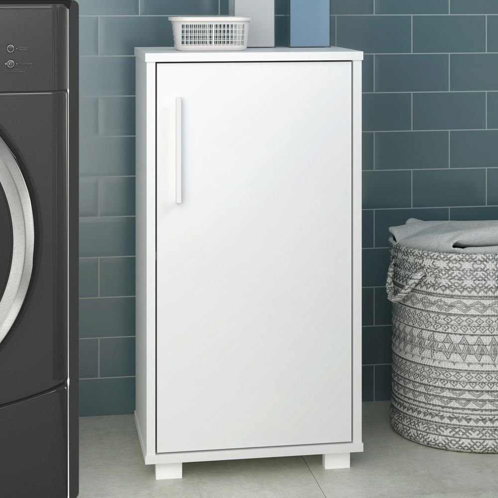 Armario Multiuso 1 Porta Bmu 38 Branco Brv Moveis Colombo