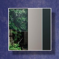 Espelho Quadrado 100% Mdf Es5 30 Cm Of White - Dalla Costa