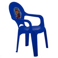Cadeira Tramontina Infantil Catty em Polipropileno Adesivado Azul