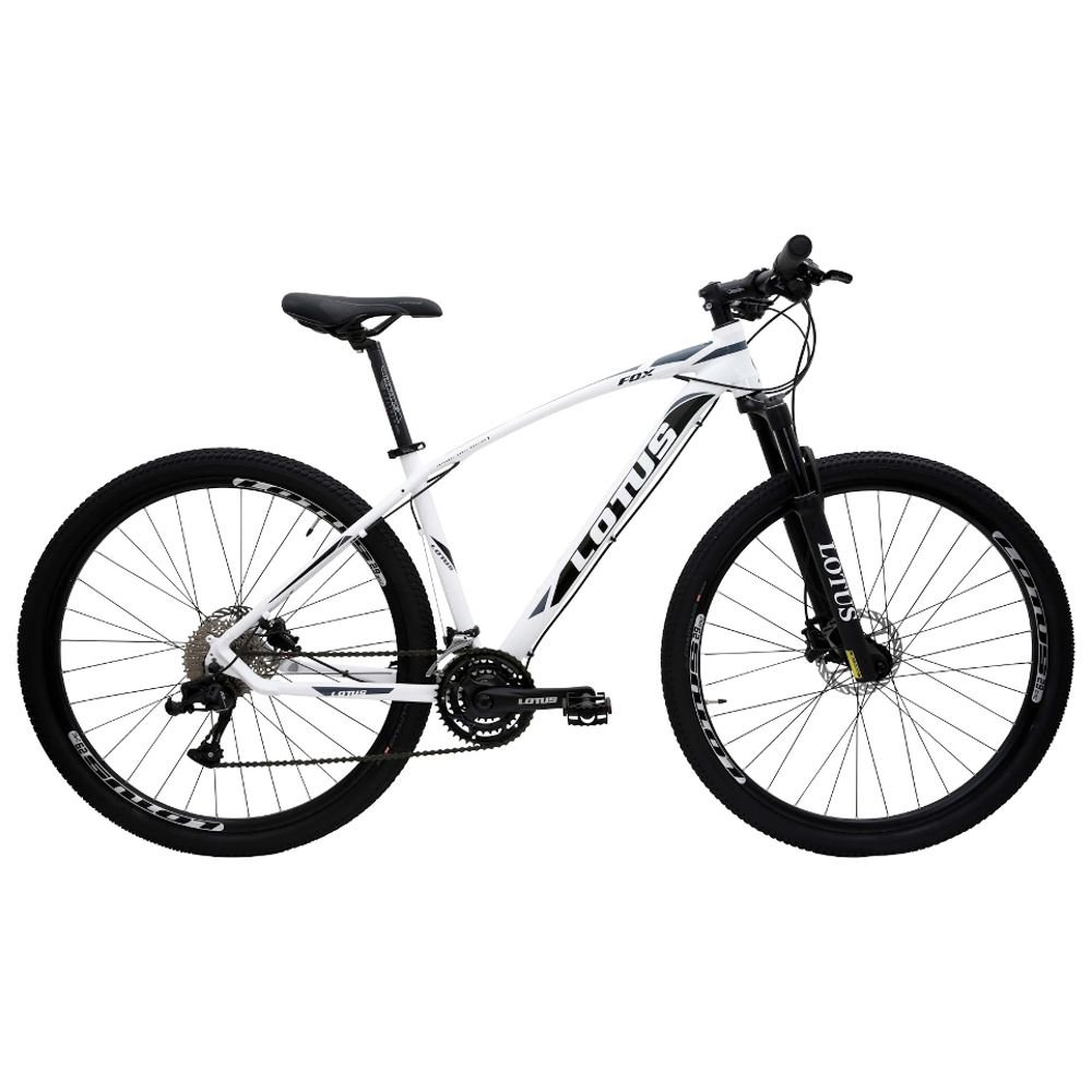 Bicicleta Aro 29 Freio Hidraulico Fox Mtb Quadro 21 24v Branco
