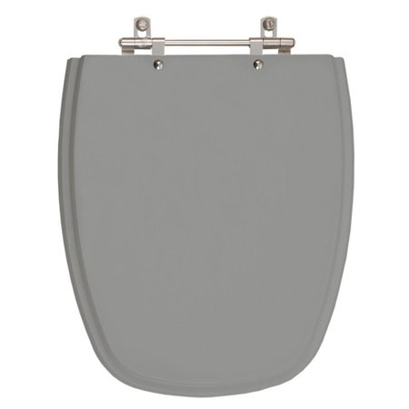 Assento Sanitario Poliester Com Amortecedor Monte Carlo Cinza Vip