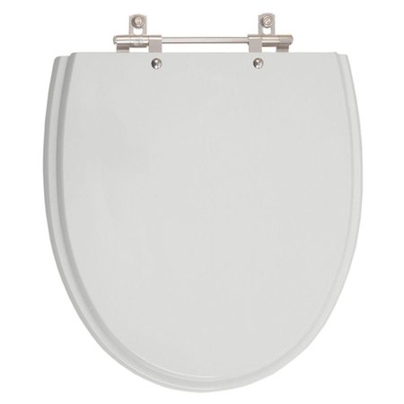 Assento Sanitario Poliester Eros Cinza Platina Para Vaso Incepa