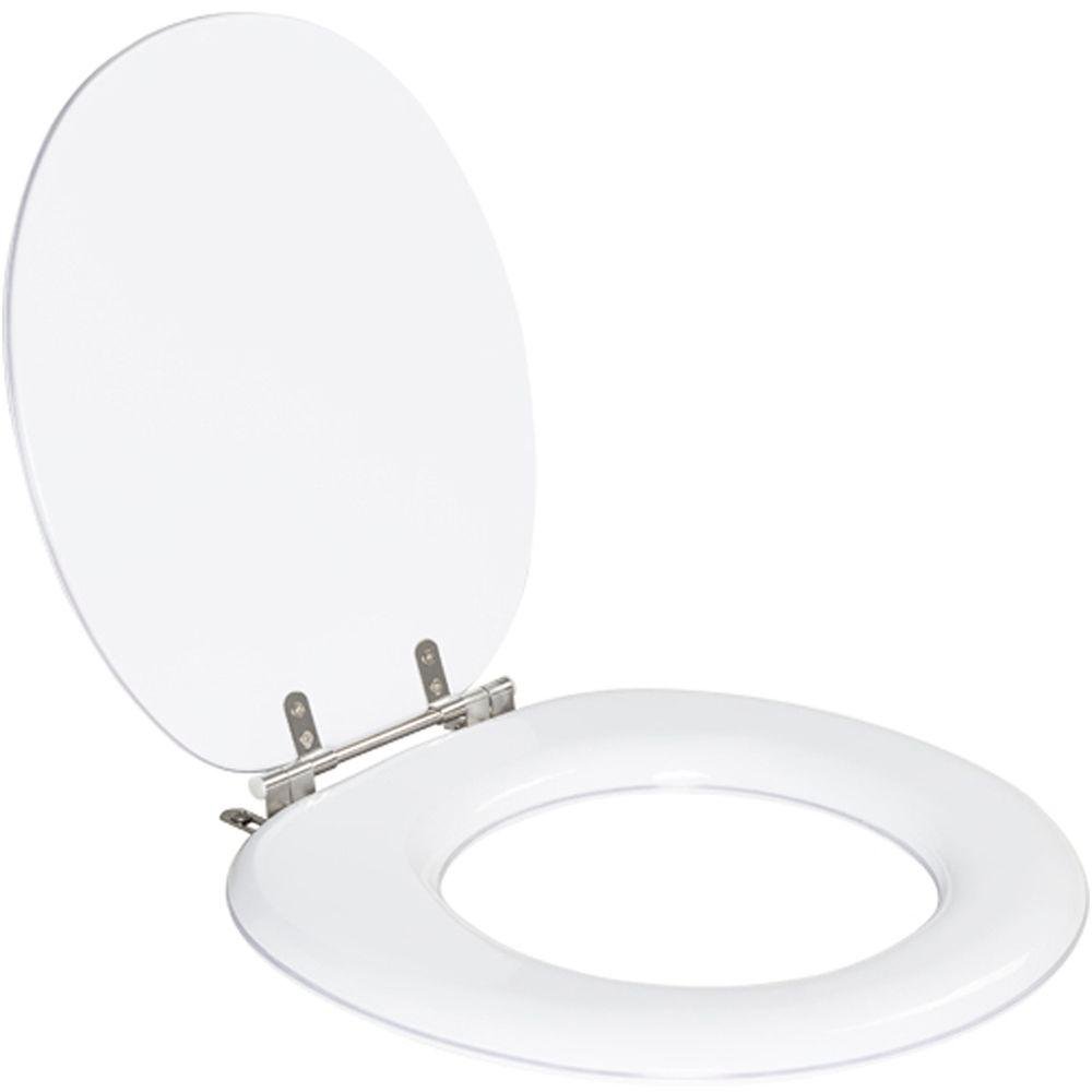 Assento Sanitario Almofadado Parati Branco Para Vaso Logasa Colombo