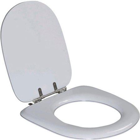 Assento Sanitario Almofadado Valentina Cinza Para Vaso Hervy Colombo