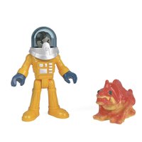 Boneco Básico Imaginext Astronauta e Alien - Mattel