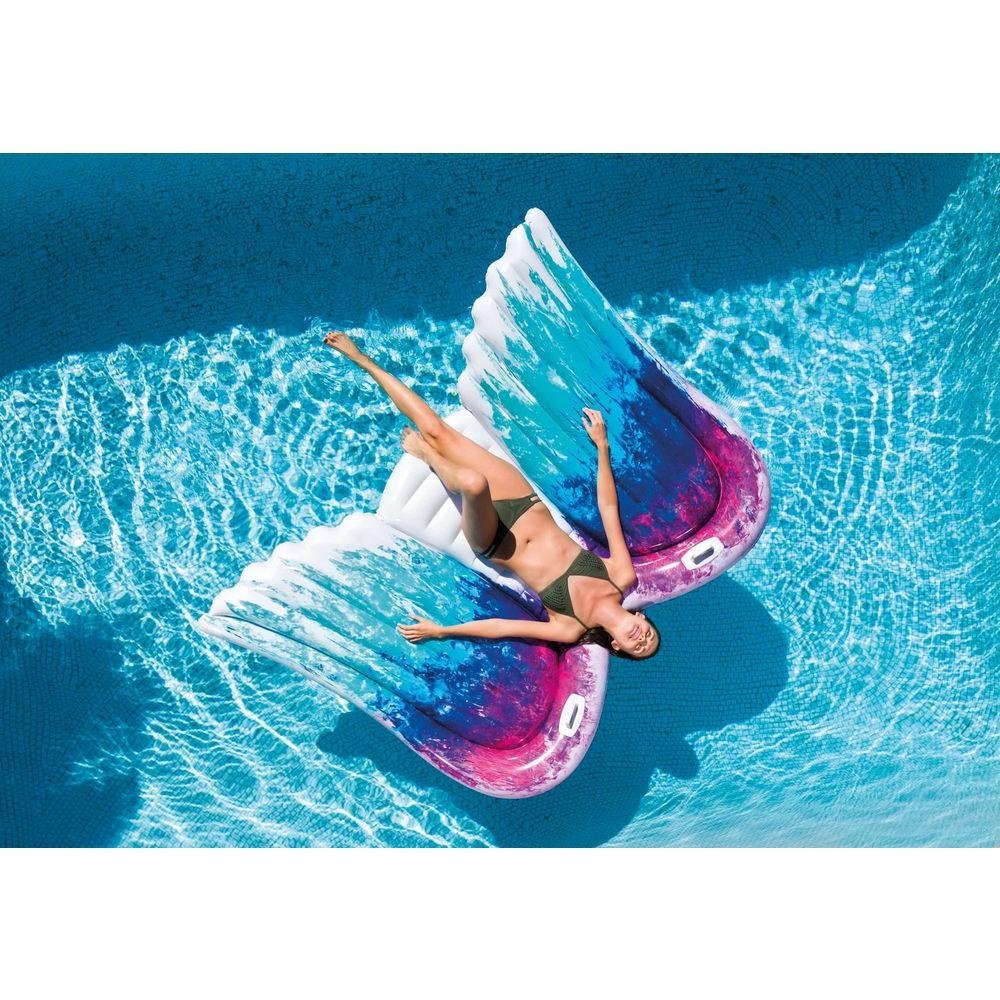 Colchao Inflavel Para Piscina Asas De Anjo Intex Colombo