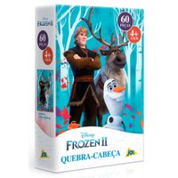 Quebra-Cabeça Frozen 2 Kristoff e Sven 60 Peças - Toyster