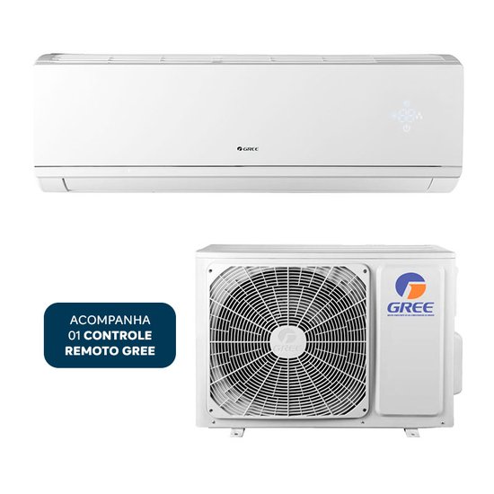 Ar Condicionado Split Hw Inverter Eco Garden Gree 12000 Btus Frio 220V Monofasico GWC12QC-D3DNB8M