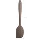 Kit Utensílios Silicone Talheres De Silicone Para Cozinha Colher Concha Espátula Cinza