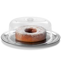 Conjunto Para Bolo 2 Peças Petúnia Brinox Travessa Para Bolo