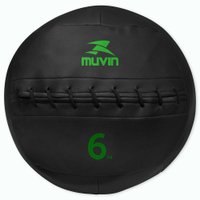 Wall Ball - 6kg - Preto - Muvin