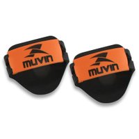 Luvas Musculação em EVA Muvin LVA-100 - Preto/Laranja