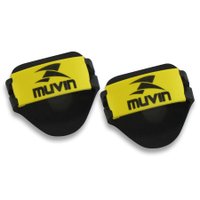 Luvas Musculação em EVA Muvin LVA-100 - Preto/Amarelo