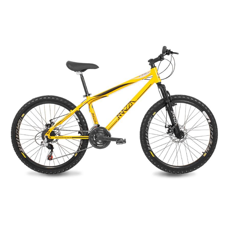 Bicicleta amarela aro 26 clearance