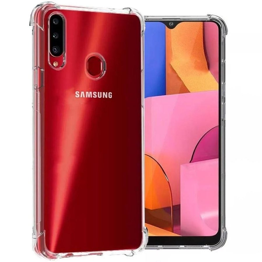 Capa Protetora Anti Impacto Samsung Galaxy A20s TPU Transparente Colombo Capa Protetora Anti Impacto Samsung Galaxy A20s TPU Transparente Colombo