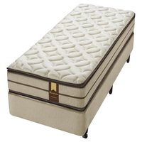 Conjunto Box Solteiro Molas Ensacadas Americanflex Resiste Plus Double Face II 100x200x72cm