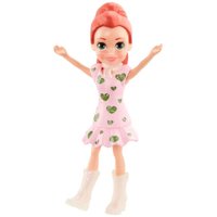 Polly Pocket Básica Lila Vestido Rosa Happy Hour - Mattel