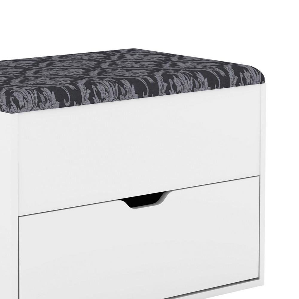 Puff Pu2051 Tecno Mobili Branco Tec 369 Colombo